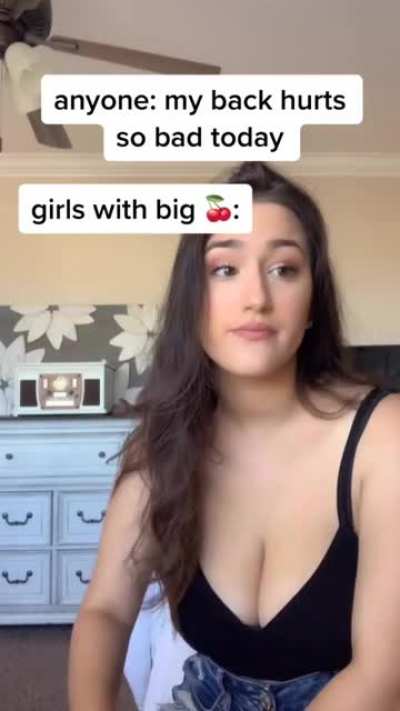 Big titties problem