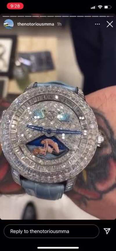Conor McGregor&rsquo;s New Watch