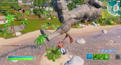 Tires+ Statue of Foundation = BOOM