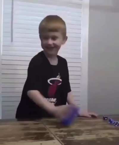 Pure skill followed by pure joy