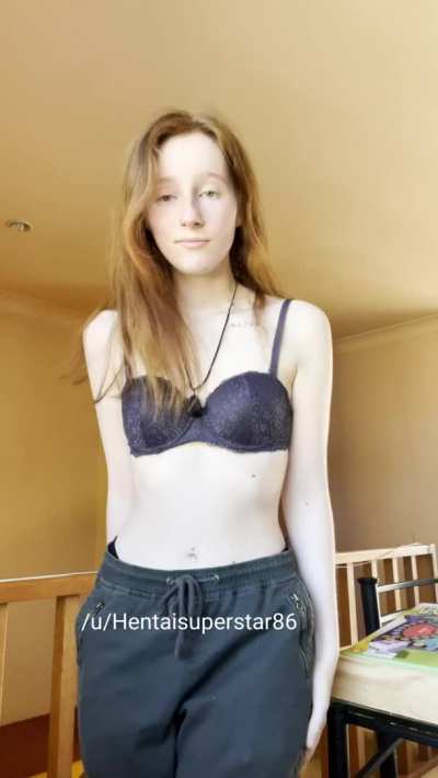 Showing off my tummy just for you [GIF]