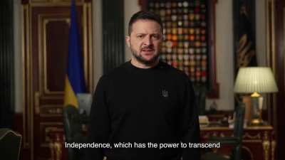 "Because Ukraine always returns &ndash; always! When we know our goal. When it's a shared goal. When we are united. And when we unite others around the Ukrainian goal." - President Zelenskyy's address on 1 year anniversary of liberation of Kherson, 11th Novembe