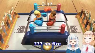 Boxing can be a very competitive and intense game