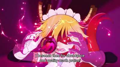*moe moe kyun* (kobayashi's maid dragon)