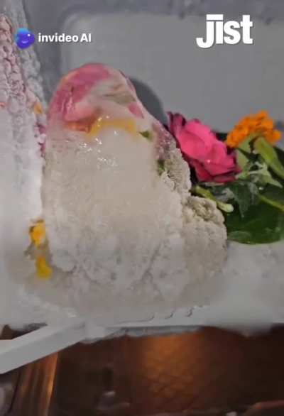 This family started worshipping an ice formation in their freezer, believing it to resemble God, Thoughts?