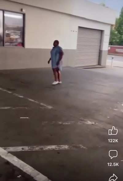 Why is it always at a gas station