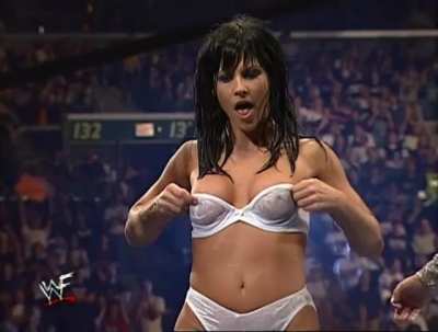 Miss Kitty Showing Her Tits To The Wwf Audience