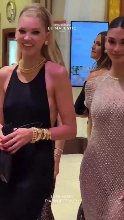 Elsa Hosk in Cannes