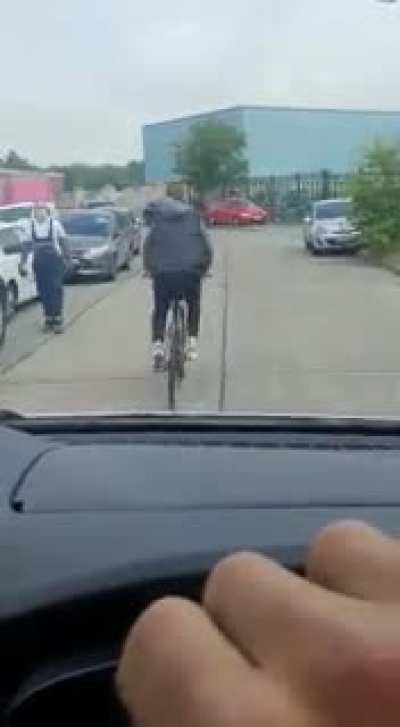 Always keep your eyes on the road…….