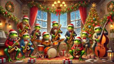 Cozy Christmas Jazz "It's Wednesday My Dudes"