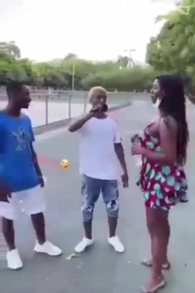 Don&rsquo;t know what he said but looks painful 😂