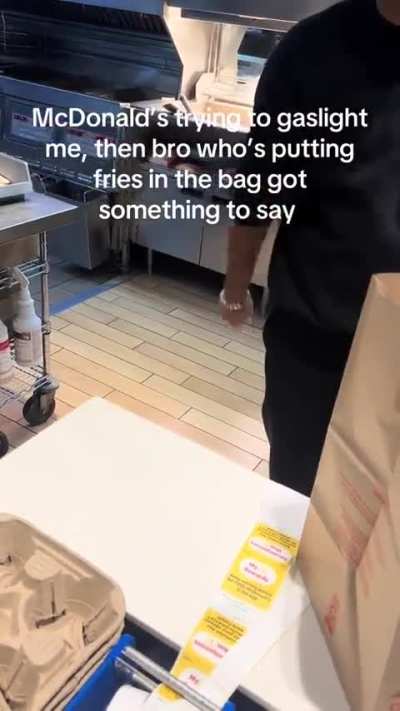 Man accuses McDonald's worker of attempting to pocket 70 cents