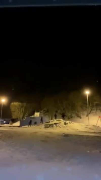 To light a firework