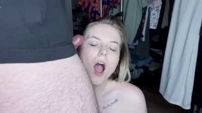 licking it like sugar