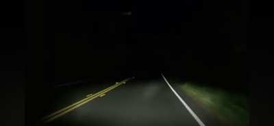 A man&rsquo;s terrifying encounter with an unknown creature was captured during a 911 call