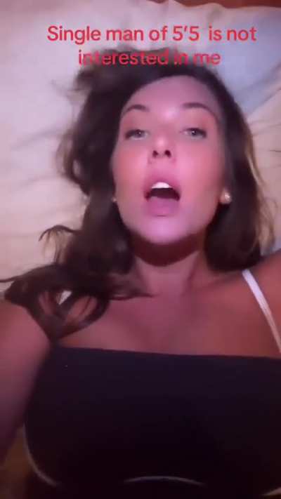 Lady CANNOT BELIEVE that 5'5 guy wasn't interested in her