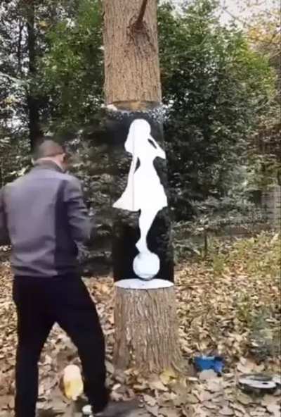 No tree is hurt