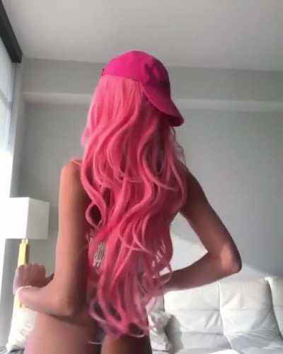 Pink hair