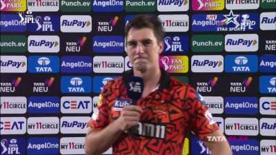 Why did Pat Cummins stare like that?