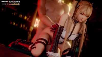 Marie Doggystyle (Clothed Version, Sound Update) (LazyProcrastinator) [Dead or Alive]