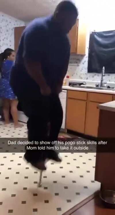 "Daddy's still got it!"