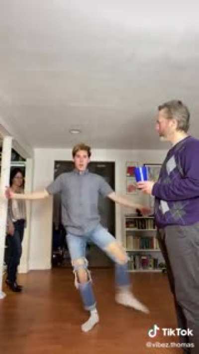 Facing their son&rsquo;s stripper routine