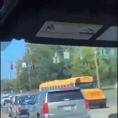 Looks like somebody stole the school bus
