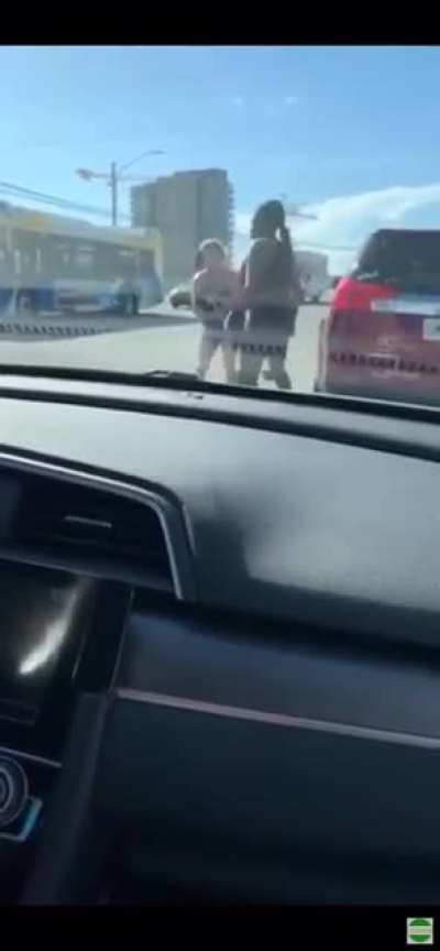 Woman senselessly uses dog as a weapon in road rage fight. I&rsquo;m gonna buy the lumber for the Noah&rsquo;s boat now.