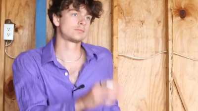 Just lighting a cigarette