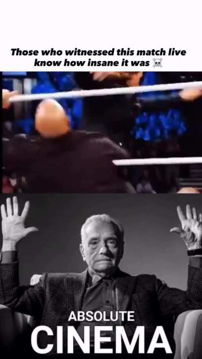 Probably the greatest WWE match in past 15 years in terms of story, twists, thrill