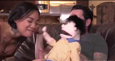 A good day for the puppet