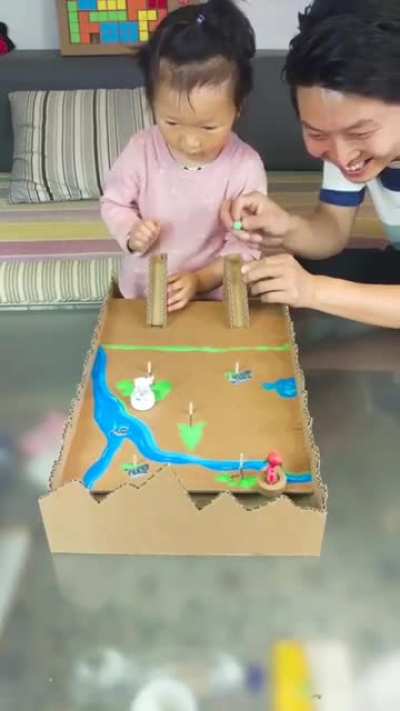 Dad doesn&rsquo;t just play games with his daughter, he also makes them.