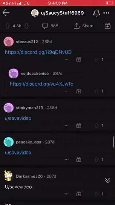 Reddit moment