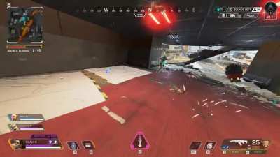 What falling into a Caustic trap feels like