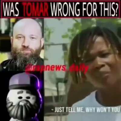 Raw unedited footage of known racist and antisemite &ldquo;Tomar&rdquo; publicly harassing a teenager😢 🥀