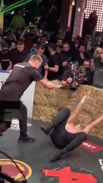 HMFT after I bare knuckle a Russian dude...