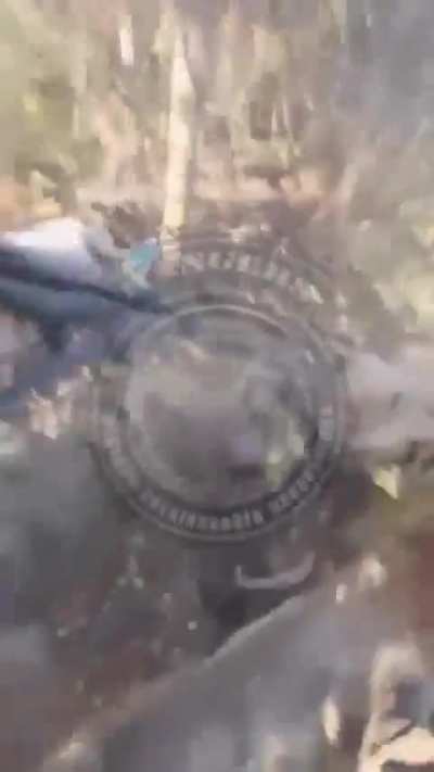 International volunteers of the recon SOF unit "Rangers" of the IL DIU cleared enemy positions and took out a Russian soldier.