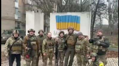 Kyiv Mayor Vitali Klitschko went to Bakhmut and wished the defenders there happy new year
