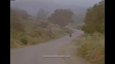 Mitzi Kapture Knees a Man in the Balls in Private Road: No Trespassing (1988)