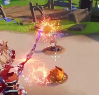 he&rsquo;s lucky there is no option to eat the chicken in front of him because i would do that 100%