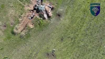 38th Marine Brigade of Ukraine eliminate Russian infantry, Pokrovsk direction