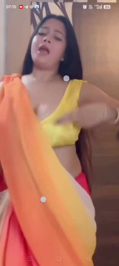 Milk tankers of Rimpi.. her nipples were just about to popout ..