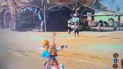 I did an Interesting glitch in breath of the wild... also sorry for bad quality.
