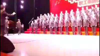 Sing a song and falling down