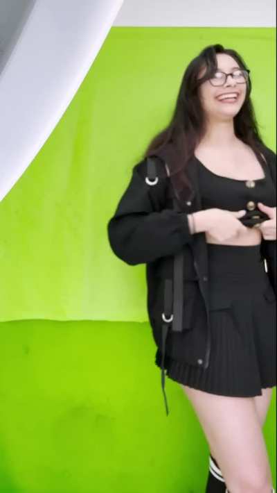 Flashing in a Photo Booth