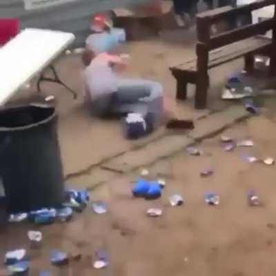 Jumping from the roof