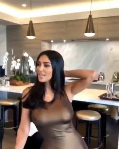 pokies in a tight dress
