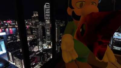 Clip from an old VRchat video me and my buddy made lmfao