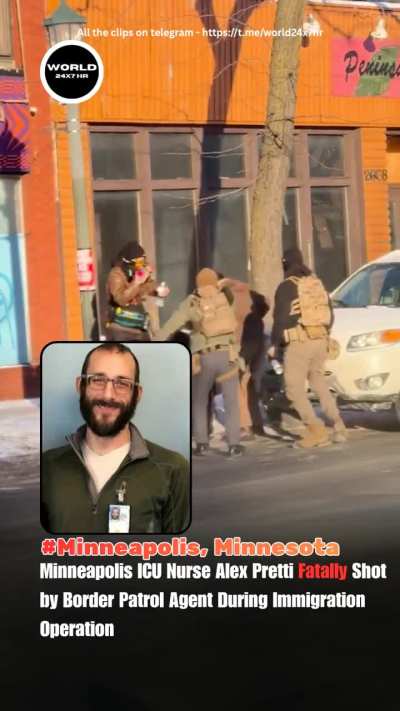 Minneapolis ICU Nurse Alex Pretti Fatally Shot by Border Patrol Agent During Immigration Operation