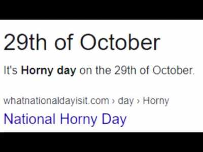 Yo no nací el 29 pero si en el horny Hell